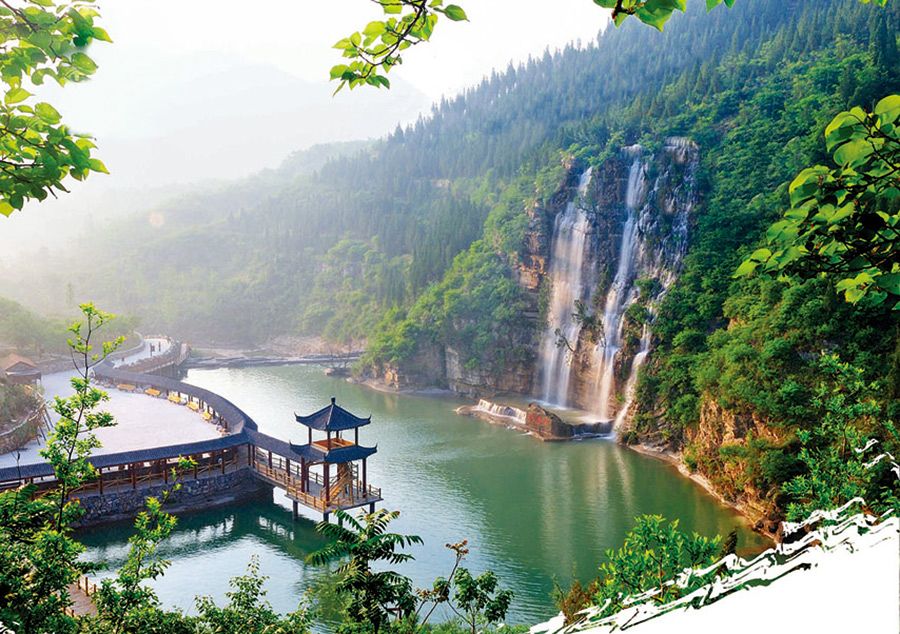 青州旅游-用近百张照片带你了解青州黄花溪，一个美丽的山水旅游胜地