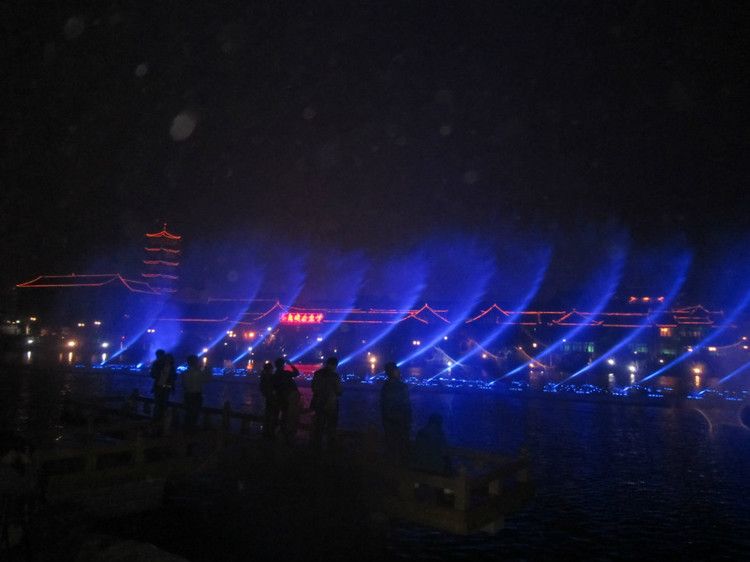 青州南阳河喷泉