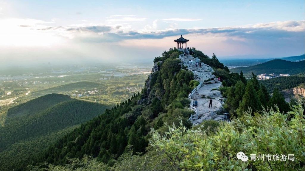 最美青州云门山_雨后复斜阳，云门好风光