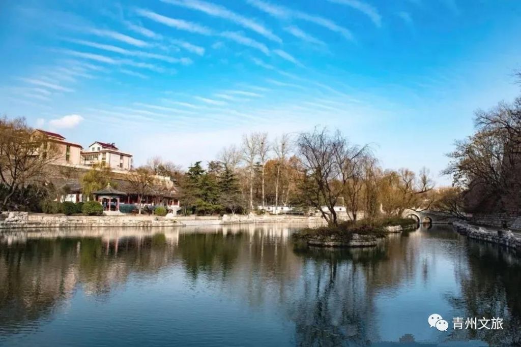 碧水映晴空，青州的冬，看一眼惊艳万年！
