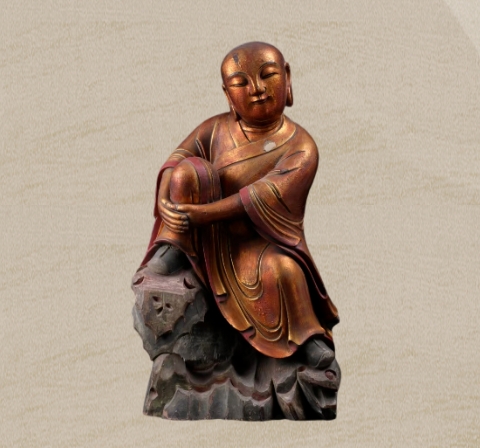 【青博文物鉴赏】明·木雕罗汉