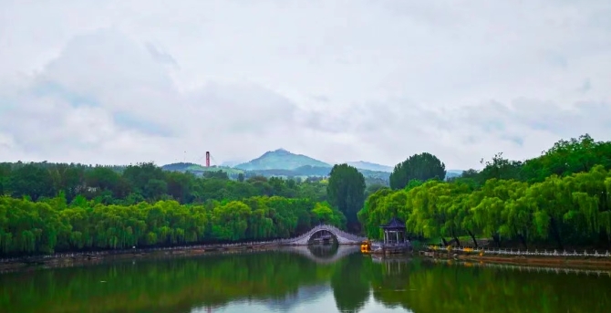 雨后弥河：一卷时光晕染的水墨诗卷