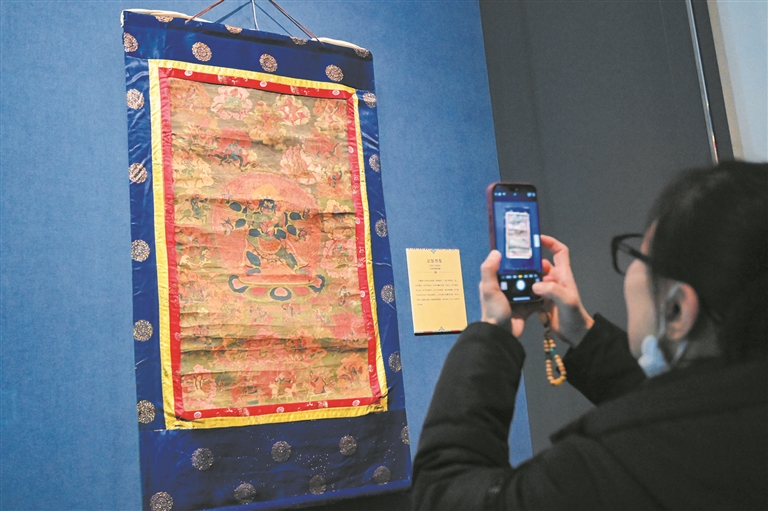 50余件精品唐卡亮相青州博物馆