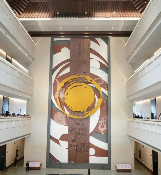 青博中庭浮雕《明珠之光》斩获《雕塑》杂志“公共艺术奖”