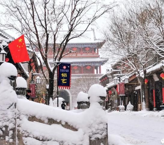 庚子年冬月，在青州古城听雪落下的声音～