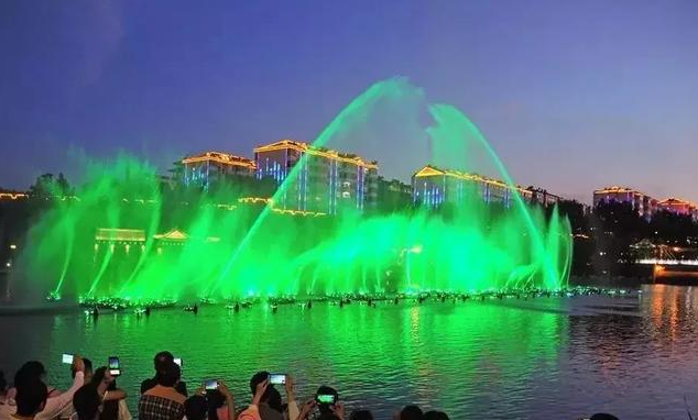青州音乐喷泉端午节期间暂停开放