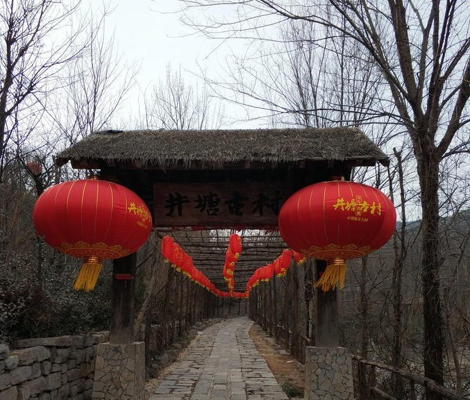 井塘古村，幽静别有味