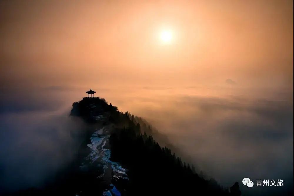 来青州旅游的朋友“纱帽山”的美景，你可曾有看到过？