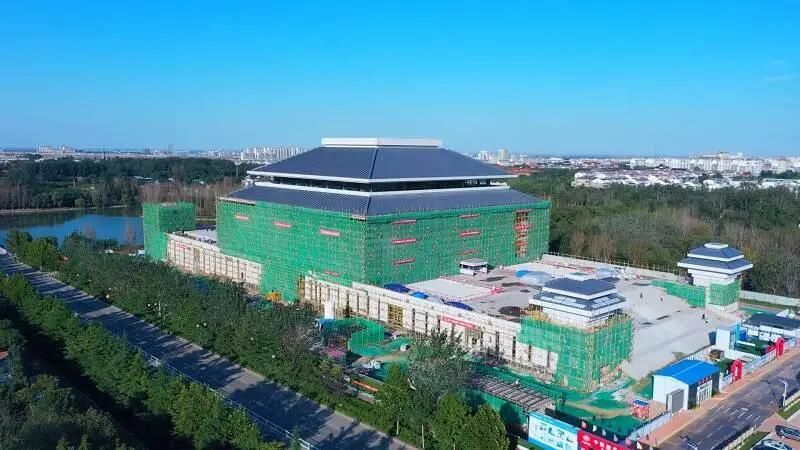 最新进展！青州博物馆聚落项目总工程量已完成过半