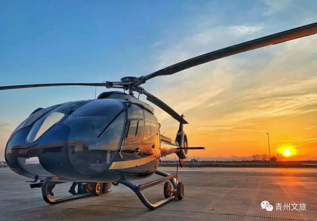 坐直升机俯瞰青州是一种什么体验