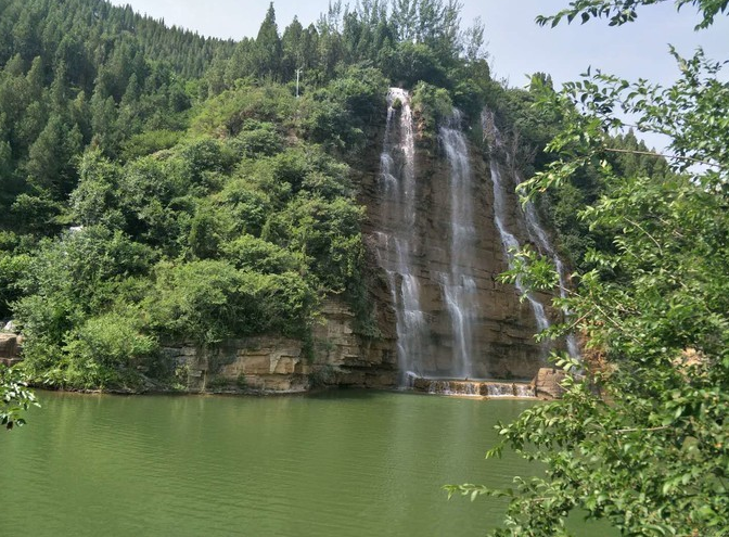 黄花溪，清凉夏日风阵阵