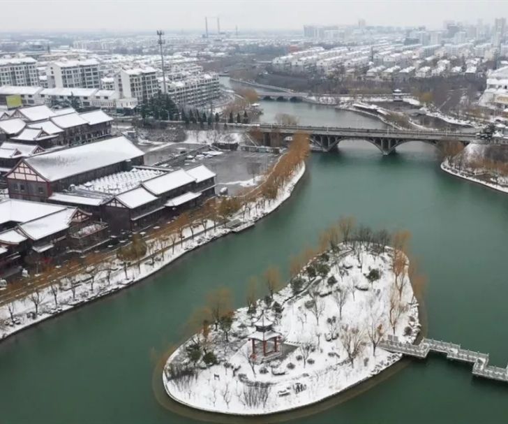 青州高清雪景大图！