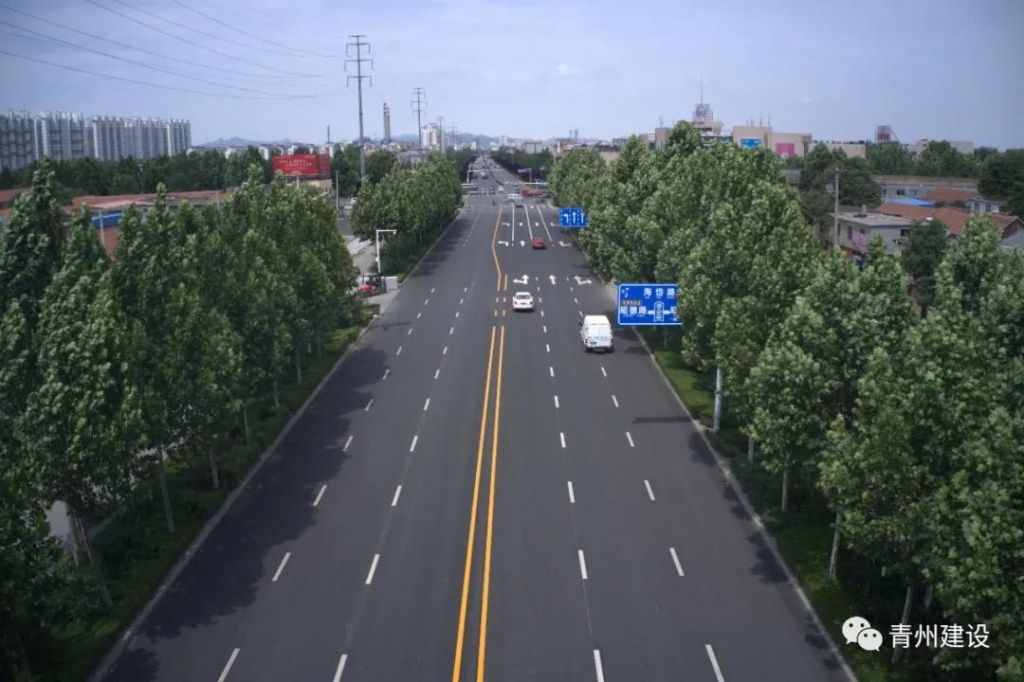 文明城市|青州市政道路建设快速推进