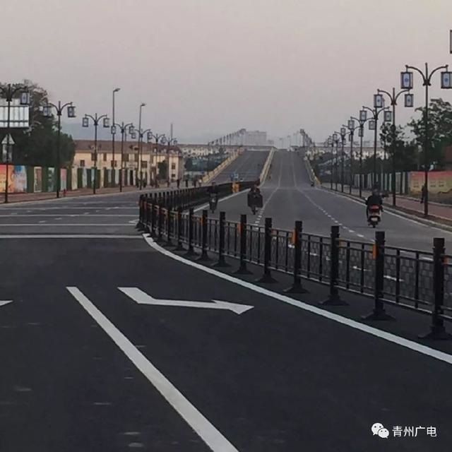 青州第二座高架桥——衡王府立交桥建成通车