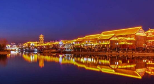 古色古香青州城，醉美夜色处处景