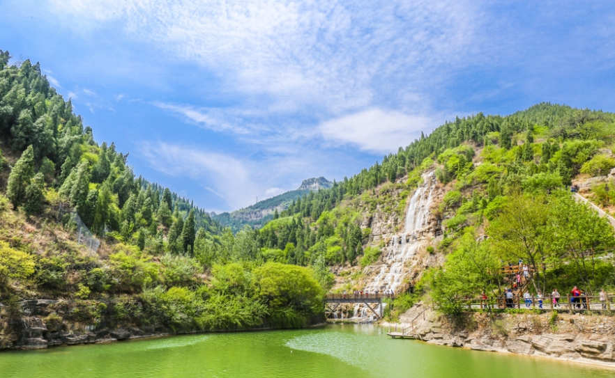 北方小九寨，青州黄花溪的夏日清凉