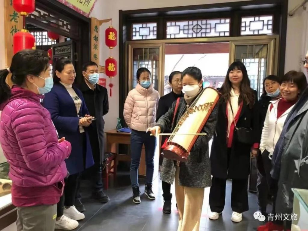 中国戏曲学院考察团来青州市考察非遗保护传承工作