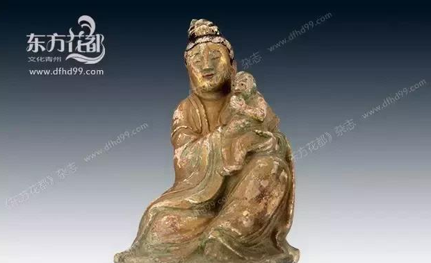 青州博物馆里的观音菩萨像