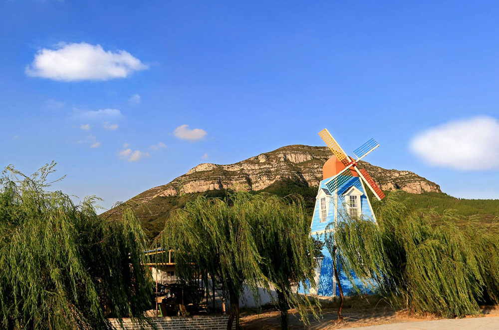 青州邵庄黑山风景区图片