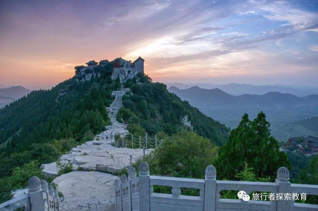 曲阜云门山风景区图片