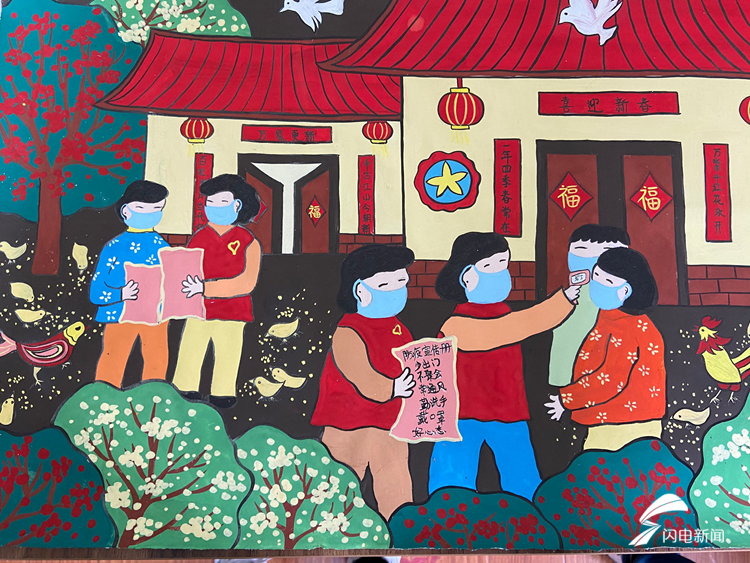 奔跑吧康康丨青州农民画画家一年创作50万幅作品交易额达3亿元，个人一年增收2万元