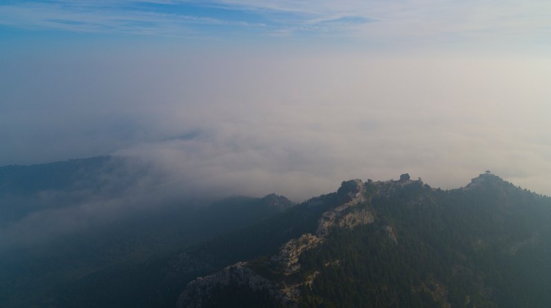 青州十景| 雾锁云门 ，云海、云雾缭绕山涧